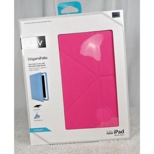 iLuv OrigamiFolio Slim Folio Cover iPad & iPad 2 Pink Case New